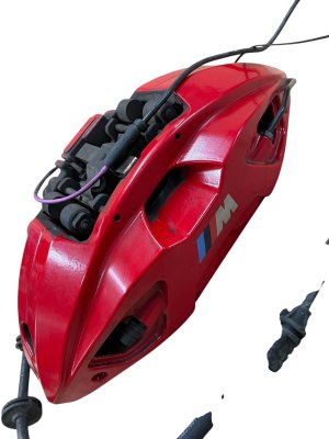 2024-2025 BMW M5 Red Disc Brake Caliper - Front, Left (Driver) (Used OEM)
