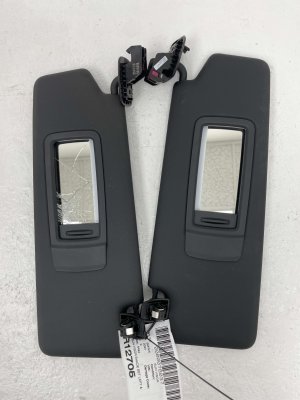 2024-2025 BMW 530i Black Sun Visor - Right (Passenger) (Used OEM)