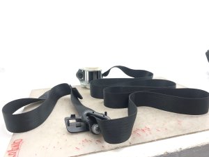 2018-2024 Lincoln Navigator Black Second Row Seat Belt Assembly - Rear, Left (Driver) (Used OEM)