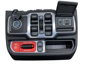 2018-2025 Jeep Wrangler Center Dashboard Master Window and Differential Lock Switch (Used OEM)