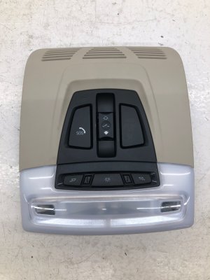  BMW X5 m Overhead Console with Sunroof and SOS Controls - Front (Used OEM)