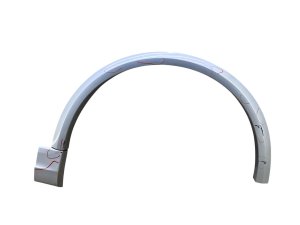 2020-2025 Audi RS Q8 Silver Fender Flare Wheel Arch Molding - Front, Right (Passenger) (Used OEM)