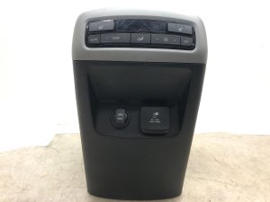 2020-2022 Hyundai Palisade Gray Front Center Console Assembly - Rear (Used OEM)