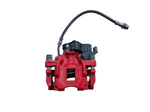 2021-2025 Ford Mustang Mach-E Red Disc Brake Caliper with Electric Parking Brake Actuator - Rear, Right (Passenger) (Used OEM)