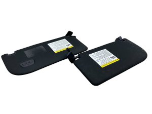 2015-2017 Ford F-150 Black Illuminated Sun Visor with Garage Door Opener - Left (Driver) (Used OEM)
