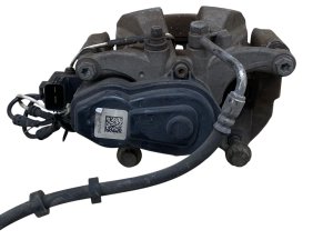 2019-2021 Land Rover Discovery Gray Disc Brake Caliper with Parking Brake Actuator - Rear, Right (Passenger) (Used OEM)