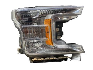 2018-2020 Ford F-150 Halogen Headlight Assembly with Bright Bezel - Front, Right (Passenger) (Used OEM)