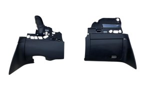 2016-2020 Bentley Bentayga Beluga (Black) Glove Box and Knee Bolster Trim Panel Assembly (Used OEM)