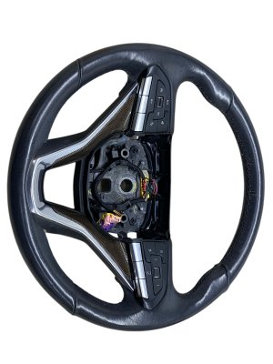 2020-2023 Cadillac XT6 Black Carbon Fiber Steering Wheel (Used OEM)