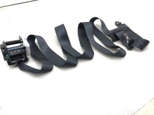 2015-2017 Kia K900 Black Seat Belt Assembly - Rear, Left (Driver) (Used OEM)