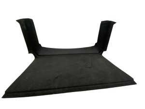 2022-2024 Lucid Air Black Trunk Front Floor Trim Cover Panel with Support (Used OEM)