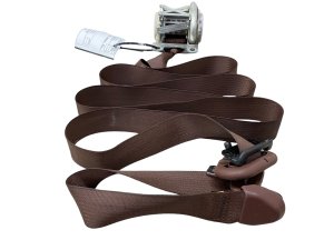 2011-2012 Fisker Karma Tan Seat Belt Assembly - Front, Left (Driver) (Used OEM)