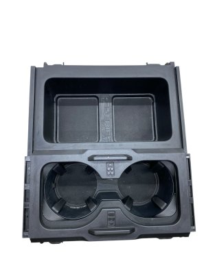 2023-2025 Ford F-550 Super Duty Center Console Dual Cup Holder - Front (Used OEM)