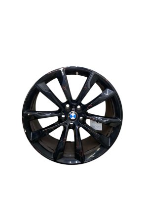 2022-2024 BMW X3 Black 20x9.5 5-Y Spoke Painted Alloy Wheel - Rear (Used OEM)