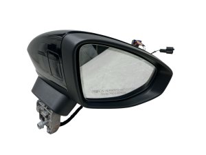 2022-2025 Audi A3 Black Power Blind Spot Door/Side View Mirror - Right (Passenger) (Used OEM)