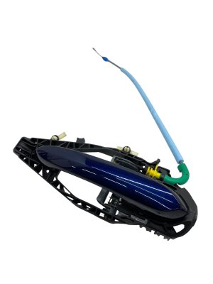 2018-2024 BMW X3 Blue Comfort Access Exterior Door Handle with Signal Lamp - Rear, Right (Passenger) (Used OEM)