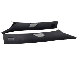 2017-2024 Maserati Levante Black Windshield A-Pillar Trim Panel Cover Set - Front (Used OEM)