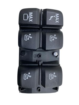 2019-2025 BMW X7 Rear Seat Backrest and Roller Blind Control Switch Panel (Used OEM)