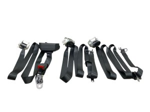 2022-2025 Ford F-150 Lightning Seat Belt Retractor Set - Rear, Left (Driver) (Used OEM)