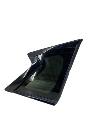 2019-2025 INFINITI QX50 Quarter Glass with Dark Chrome Trim - Rear, Right (Passenger) (Used OEM)