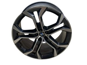 2020-2023 BMW X6 Silver 21x10.5 5 Y-Spoke Alloy Wheel - Rear (Used OEM)