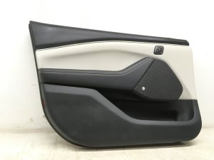 2021-2025 Ford Mustang Mach-E Gray Door Interior Trim Panel - Front, Left (Driver) (Used OEM)
