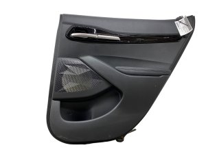 2024-2025 Kia Seltos Black Door Interior Trim Panel with Bose Audio - Rear, Right (Passenger) (Used OEM)