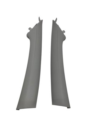 2022-2025 Hyundai Santa Cruz Gray Windshield A-Pillar Trim Panel Cover Set (Used OEM)