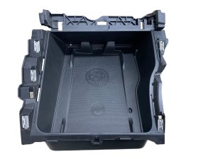 2023-2025 Dodge Hornet Center Console Wireless Phone Charger with Trim Cover (Used OEM)