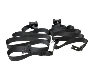 2022-2024 Buick Enclave Ebony (Black) 2nd Row Seat Belt Assembly Set - Rear, Left (Driver) (Used OEM)