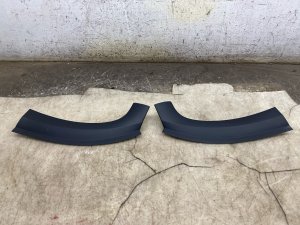  Tesla Model x Trunk Sill Trim Cover Panel Set - Rear (Used OEM)