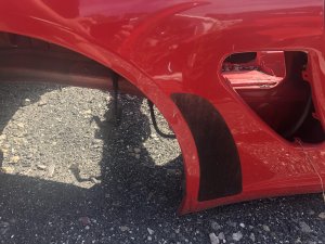 2005-2012 Porsche Boxster Red Body Shell Tub Frame (Used OEM)