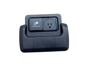 2022-2024 Hyundai Ioniq 5 120V Power Outlet Receptacle with Trim Bezel (Used OEM)
