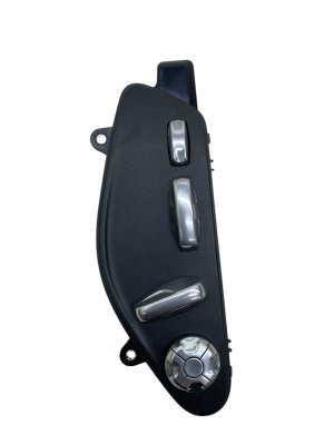 2019-2023 Porsche Cayenne Silver Power Seat Control Switch with Galvano Silver Switches - Front (Used OEM)