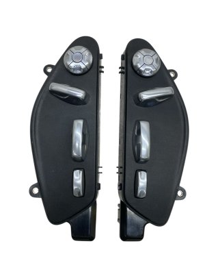2018-2023 Porsche Cayenne Power Seat Adjustment Switch Set with Lumbar Knob - Front (Used OEM)