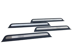 2024-2025 Kia EV9 Front and Rear Door Sill Step Plate Trim Set (Used OEM)