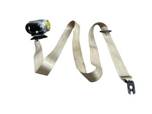 2017-2023 Audi Q7 Beige 2nd Row Seat Belt Assembly - Rear, Right (Passenger) (Used OEM)