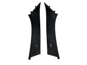 2020-2025 BMW X6 Black Windshield A-Pillar Trim Cover Panel Set - Front (Used OEM)