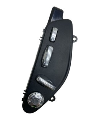 2018-2023 Porsche Cayenne Silver Power Seat Control Switch with Galvano Silver Switches - Front (Used OEM)