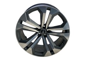 2019-2022 Audi Q8 Gray 22x10 5 Double-Spoke Alloy Wheel (Used OEM)