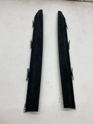  Tesla Model x Falcon Door Mid Gaphider Trim Panel - Rear (Used OEM)