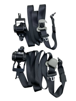 2021-2023 Kia Sorento Black Second Row Seat Belt Assembly Set - Rear, Left (Driver) (Used OEM)