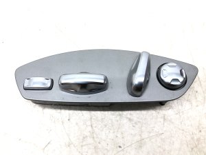 2011-2018 Porsche Cayenne Silver Seat Switch - Front, Left (Driver) (Used OEM)