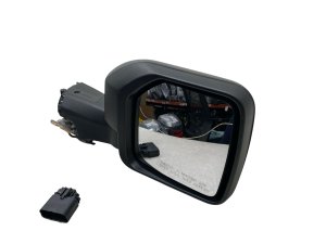 2021-2025 Ford Bronco Black Power Blind Spot Door/Side View Mirror - Front, Right (Passenger) (Used OEM)