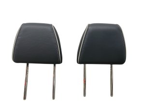 2022-2025 Acura MDX Black Seat Leather Headrest Set - Front, Right (Passenger) (Used OEM)