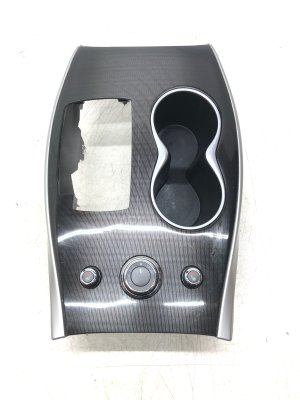 2016-2020 INFINITI QX60 Center Console Shifter Trim and Cup Holder Panel (Used OEM)