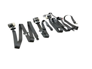 2019-2026 Ram 1500 3-Piece Set Seat Belt Assembly - Rear, Left (Driver) (Used OEM)