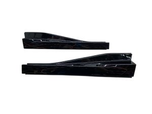 2022-2026 Jeep Wagoneer Black Roof Molding Liftgate Hinge Cover Set - Rear (Used OEM)