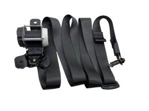 2020-2025 Hyundai Palisade Black Third Row Seat Belt Assembly - Rear, Left (Driver) (Used OEM)