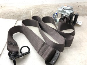 2021-2025 Ford F-150 Tan Crew Cab Seat Belt Assembly - Rear, Right (Passenger) (Used OEM)
